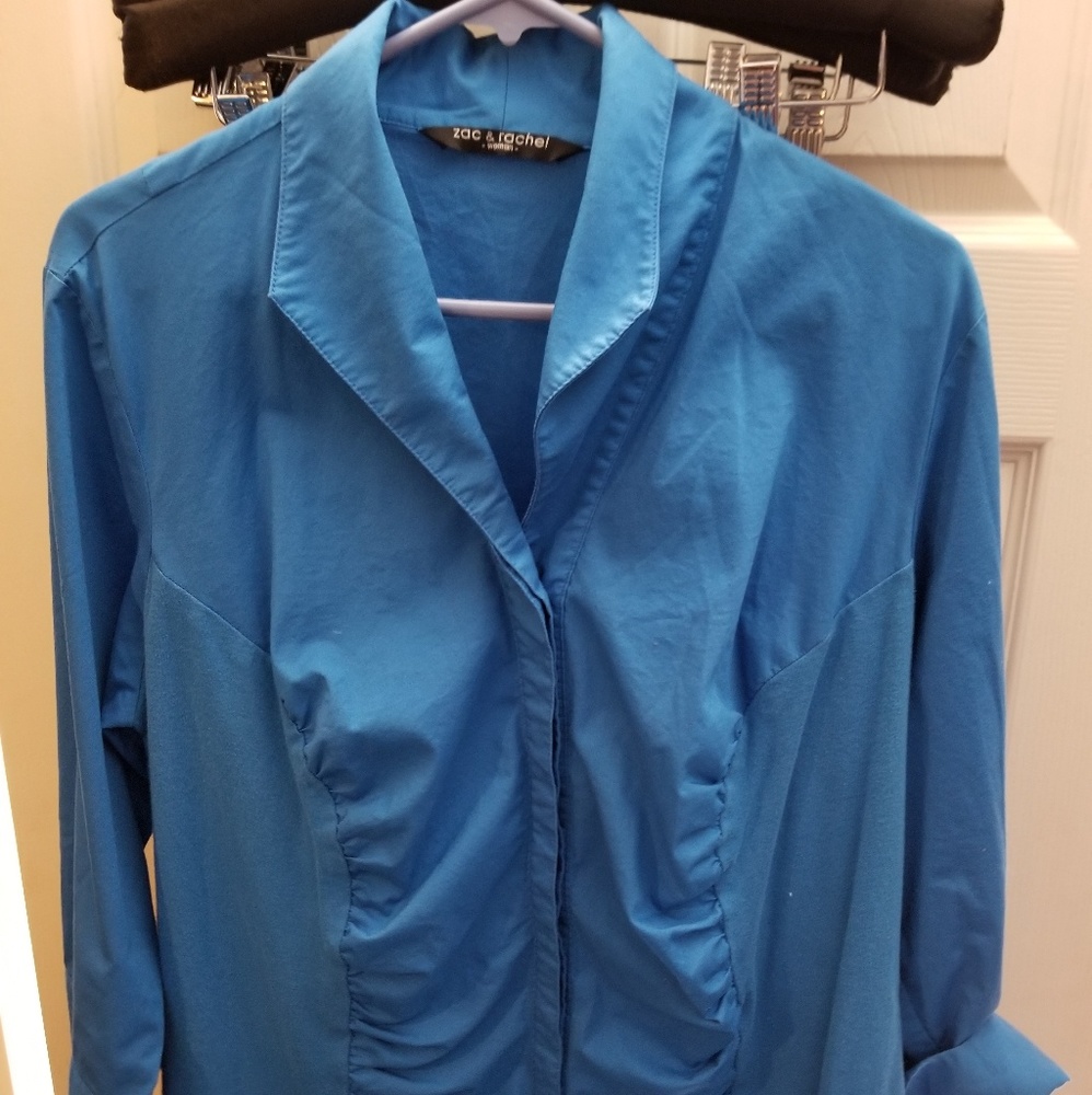 Button up long sleeve blouse